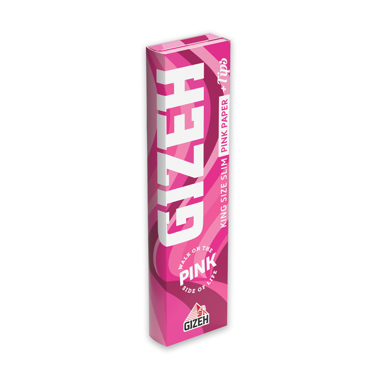 GIZEH ALL PINK King Size Slim + Tips