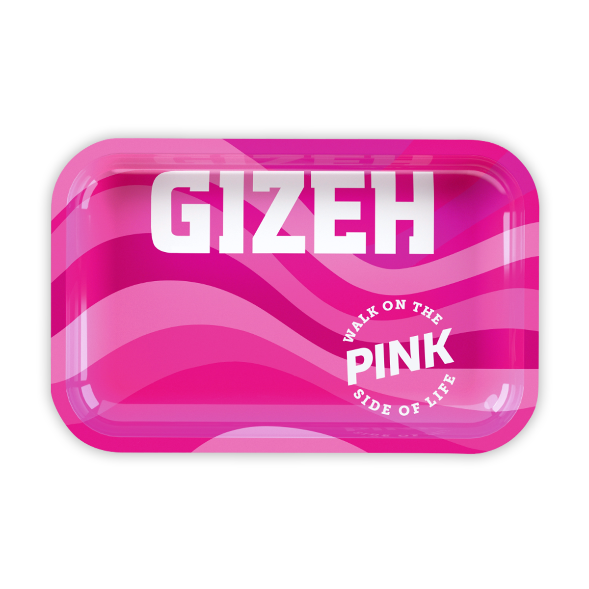 GIZEH Rolling Tray "ALL PINK" {M}